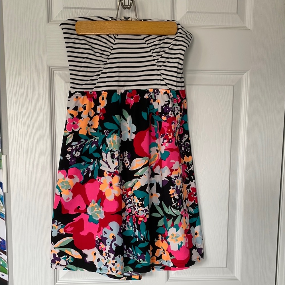 Roxy Floral Striped Dress
